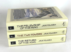 THE LORD OF THE RINGS TRILOGY J.R.R. Tolkien Cloth Hardcover Box Set NEW SEALED