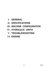TAKEUCHI TB1140 Hydraulic Excavator Service Manual SN 51400007 Up, FOLDOUTS