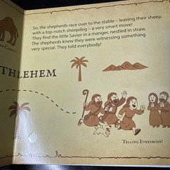 The Birth of Jesus Kids Talking Book w/ Trump Voice Nativity Gift Hardcover New