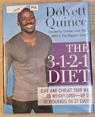 3-1-2-1 DIET Dolvett Quince: Lose 10 lbs in 21 Days! Hardcover Fast Shipping