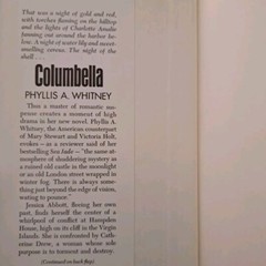 Columbella Phyllis Whitney Doubleday 1966 HC DJ 246 Pages