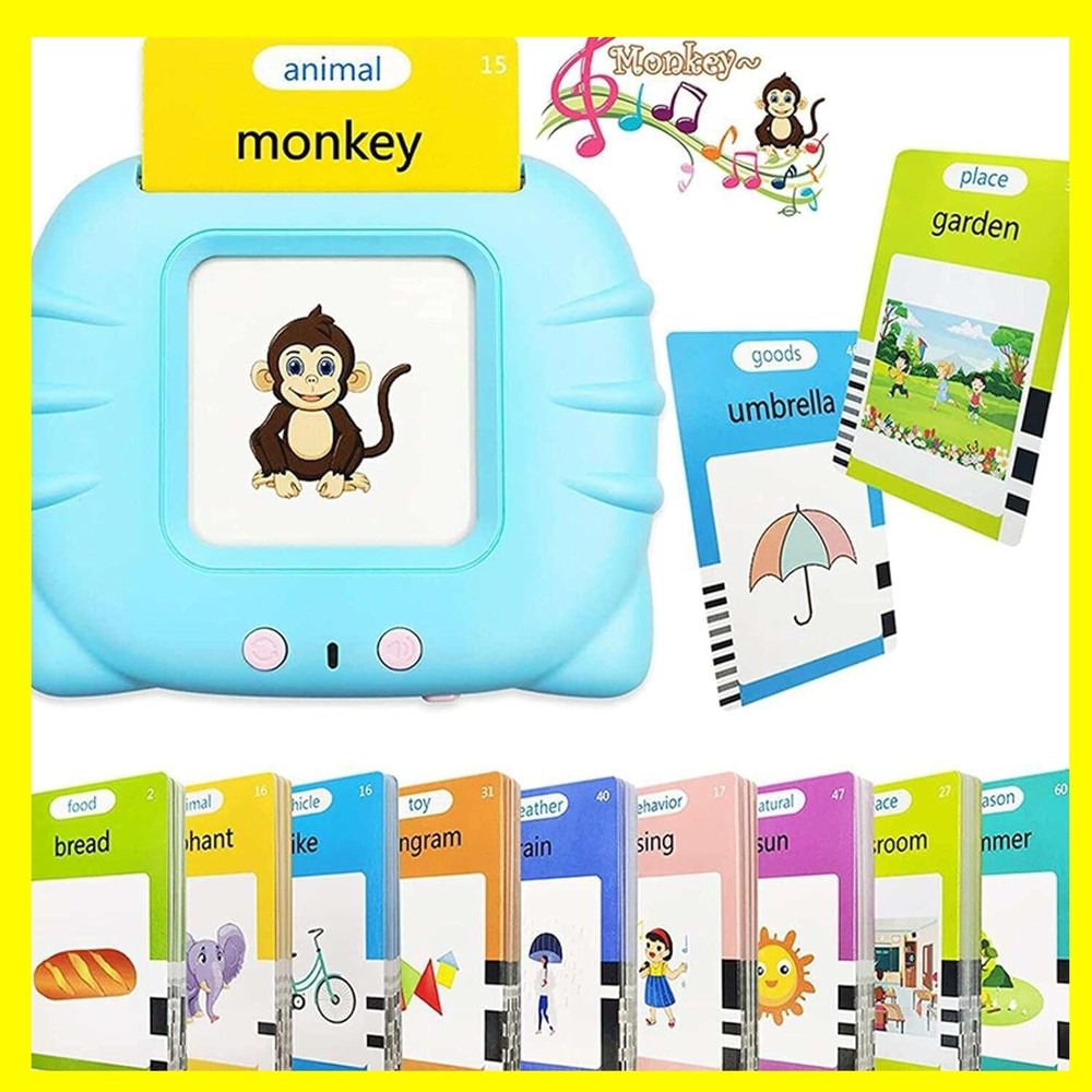 510 Sight Words, Talking Flash Cards-(Blue or Pink)