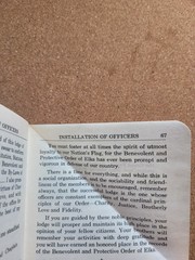 Vintage 1979 BPO Elks Ritual Book / Guide 76 pages – Fraternal Club