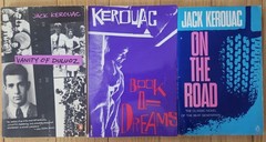 3 Book Lot By Jack Kerouac: On The Road, Book Of Dreams, Vanity Of Duluoz