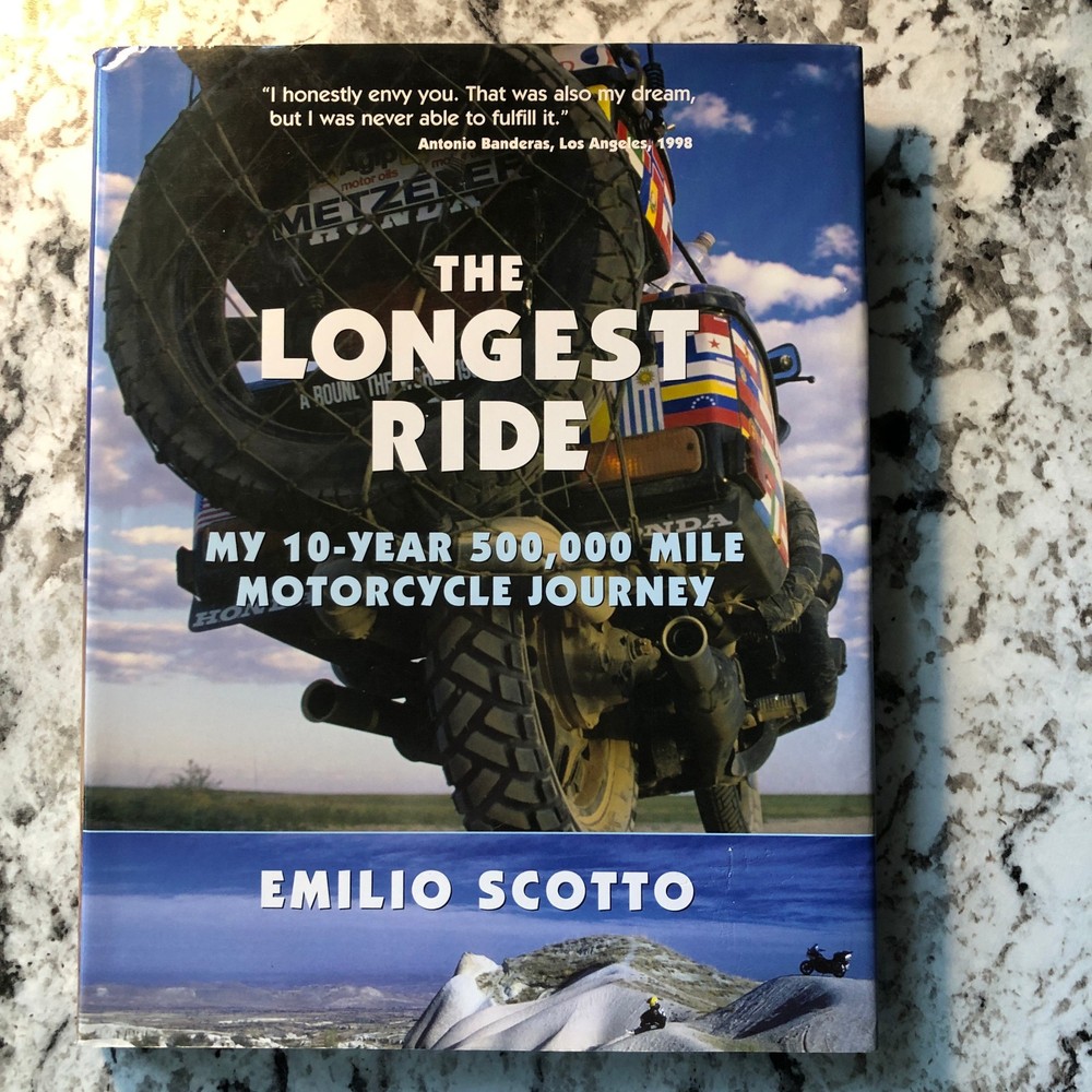 Nearly New Hardcover 2007 First Edition „The Longest Ride” by Emilio Scotto