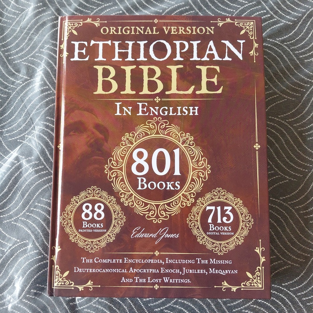 Ethiopian Bible in English 88 Books Edward Jones Original Version Enoch Jubilees