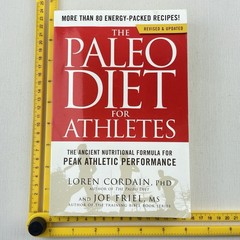 Paleo Diet for Athletes Joe Friel Book Ancient Nutritional Fitness Training PB
