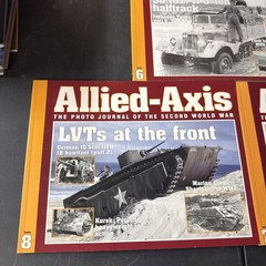Lot Of 3 Allied Axis Photo Journal 2nd World War PB Issues 6 7 8