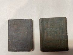 Little Leather Library: A Christmas Carol & Dr Jekyl and Mr Hyde.