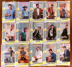 31 Harlequin 'Men At Work’ Series Romance Novels Paperback Books 80’s/90s