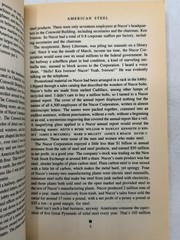 American Steel Richard Preston 1991 Business History Avon Books Paperback