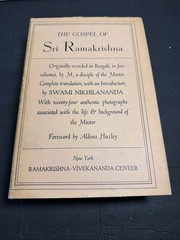The Gospel Of Sri Ramakrishna Hardcover 1973 W/Dust Jacket