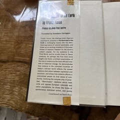 WRETCHED OF EARTH By Frantz Fanon First Evergreen Edition 1966 Hardcover