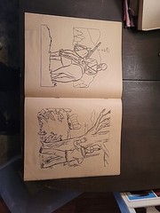 Vintage Indian Fighter Coloring Book- 12 7/8″ Tall X 10 5/8″ Wide…Great Cond