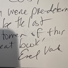 Free Will The Ultimate In Nonsense Enel Vale SIGNED and Inscribed 2013 TPB