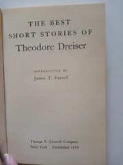 The Best Short Stories Of Theodore Dreiser, Apollo Edition PB 1974 VG