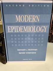 MODERN EPIDEMIOLOGY SECOND EDITION KENNETH J ROTHMAN EDUCATIONAL BOOK F3