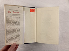 Edmund Wilson 5-Vol Twenties Thirties Forties Fifties Sixties HC/DJ + Ephemera