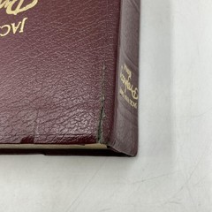 JACK VAN IMPE PROPHECY BIBLE Jack Van Impe Hardcover Faux Leather Burgundy