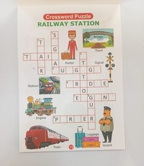 learning books for kids Crossword Puzzle Book Spelling Learning Fun 60 Puzzles