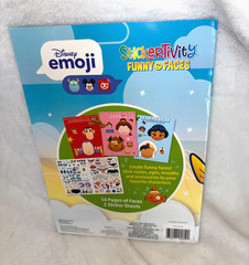 New 2021 Dreamtivity Disney Emoji Stickertivity Funny Face Sticker Activity Book