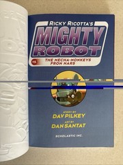 Lot of 6 Ricky Ricotta’s Mighty Robot PBs, Books 1 4 5 6 7 9 by Dav Pilkey