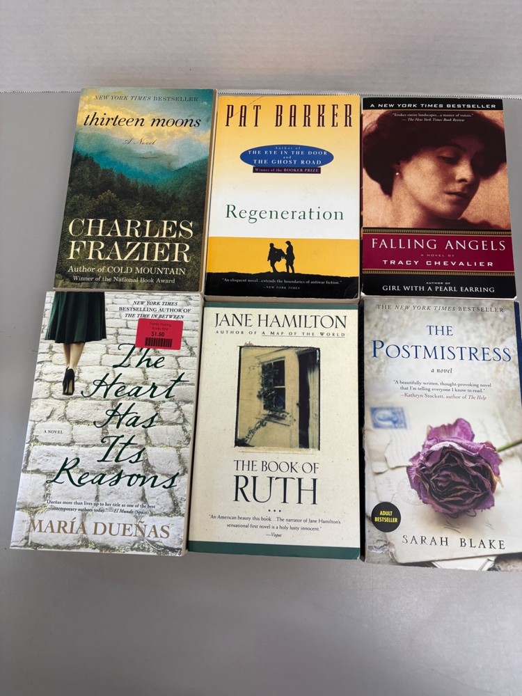 Historical Fiction Trade Paperbacks Lot of 6 (See Photos for Titles)