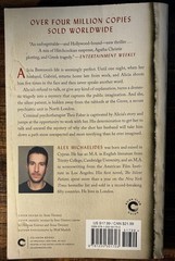 Alex Michaelides The Silent Patient (2021) Trade Paperback w/ Book Club Guide