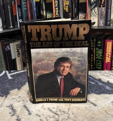 The Art of the Deal – Donald Trump (1987, Hardcover) First Edition/4th Print, G