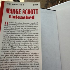 Marge Schott Unleashed Mike Bass 1993 1st Edition HC DJ Cincinnati Reds MLB