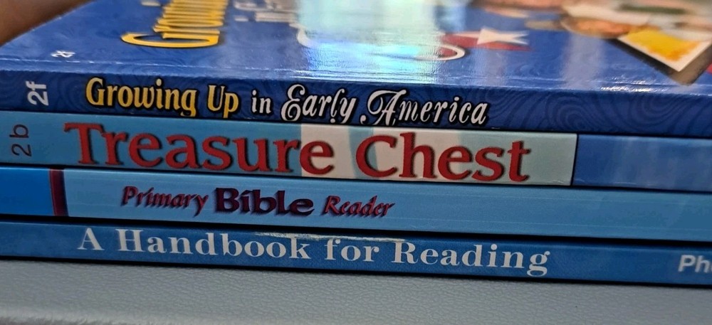Abeka 2nd Grade readers Homeschool Reading Phonics Bible History Lot GOOD