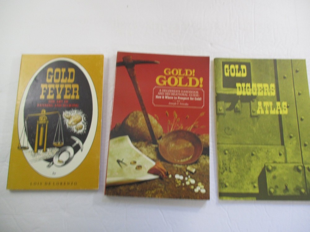 Gold Gold !, Gold Fever, & Gold Diggers Atlas ( 3 books )