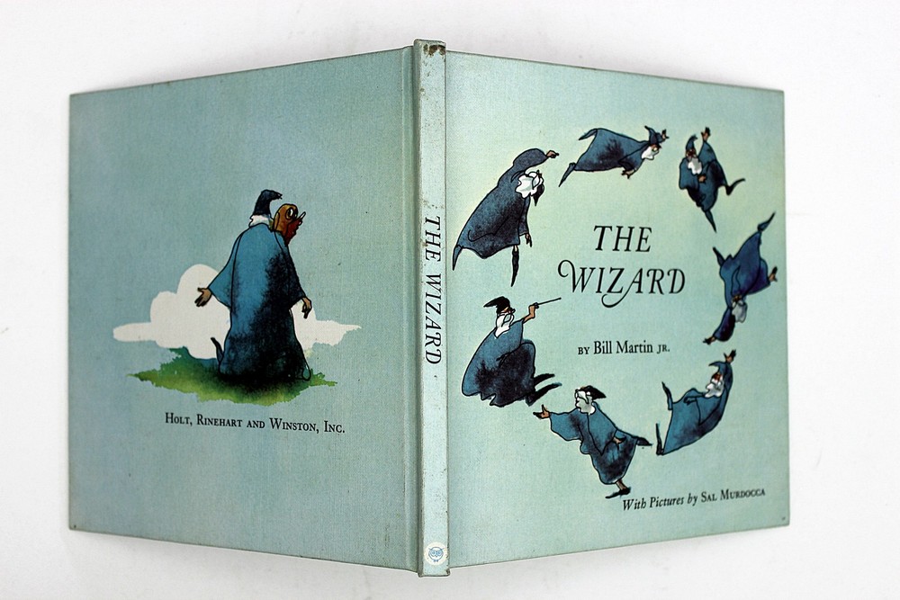The Wizard by Bill Martin Jr. 1970 Hardcover Sal Murdocca Illustrated Vintage