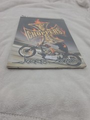WEST COAST CHOPPERS JESSE JAMES MOTORCYCLE SPIRAL 12″X8.5″ NOTE PAD NEW