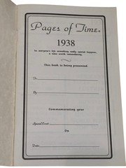 1938 PAGES OF TIME – Your Special Year Softcover News Book Booklet 24 Pages