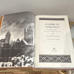 George R. R. Martin A Game of Thrones A Song of Ice and Fire HC Illus 2016