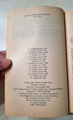 Firestarter Stephen King Vintage Paperback Movie Tie-In 1980s German Feuerkind