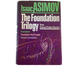 The Foundation Trilogy Isaac Asimov Doubleday Book Club Edition 1970s HC DJ VG