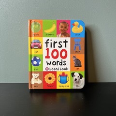 First 100 Words : A Padded Board Book by Roger Priddy (2011, Children’s Books)