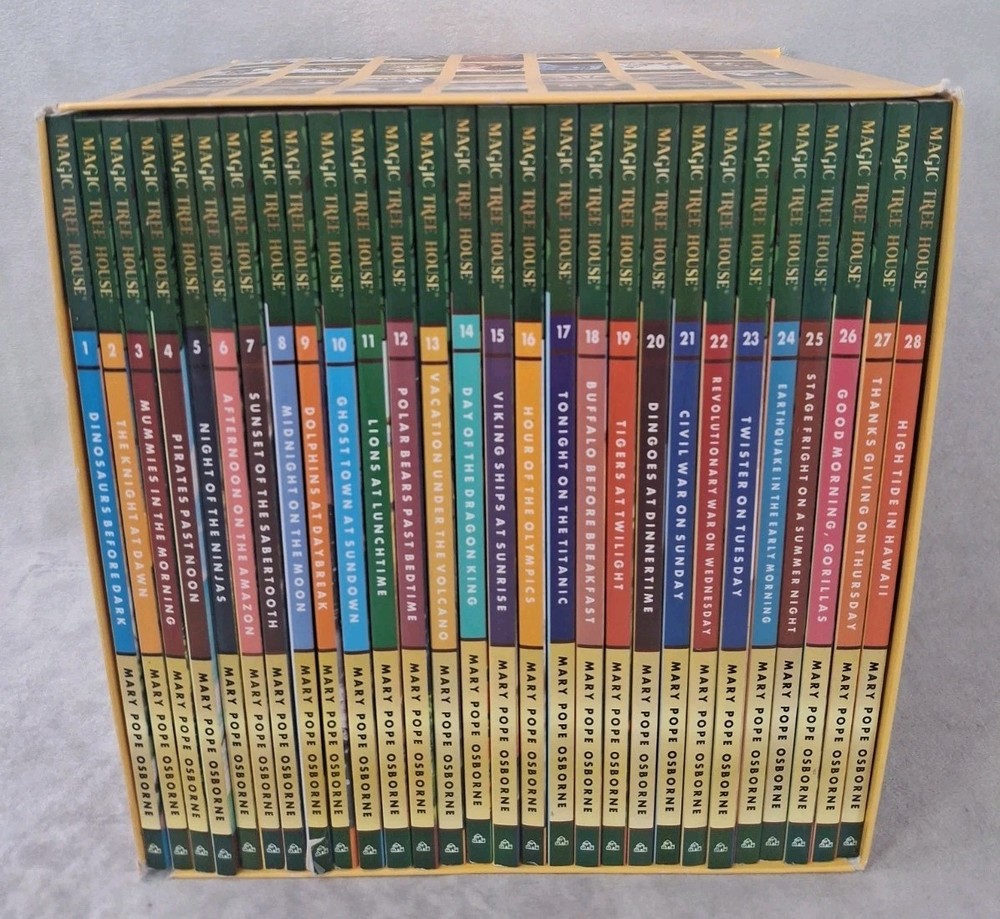 Magic Tree House Books 1-28 Boxed Set