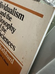 Individualism and the Philosophy of the Social Sciences