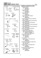 YAMAHA WaveRunner XL800 Service Manual – FIXED – FRONT & BACK – XL FOLDOUT PAGES