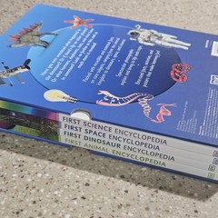 My First Encyclopedia Set of 4 – Animal Dinosaur Space Science Box Set DK NEW