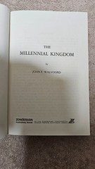 ‡ ✝️ Millennial Kingdom by Walvoord • 1977 11th Printing HCDJ Dispensational