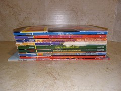 FLAT STANLEY Adventure Books Lot (9) By: JEFF BROWN Paperback *Varied Condition*