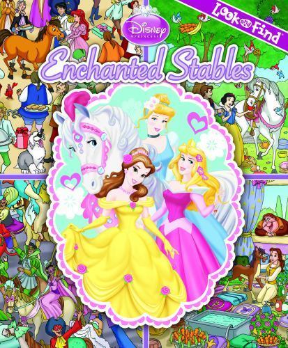 Disney Princess Enchanted Stables Look – hardcover, International, 9781605536330