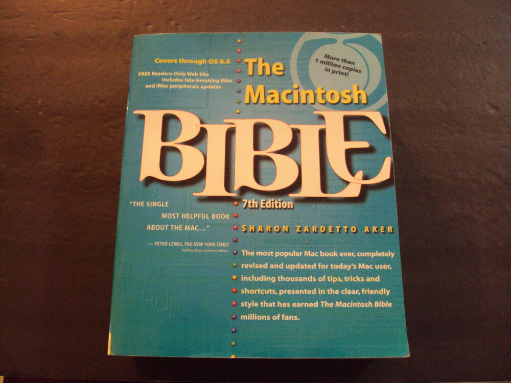 The Macintosh Bible sc Sharon Aker 7th Ed 1998 Peachpit Press ID:77159