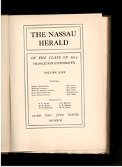 NEW JERSEY-THE NASSAU HERALD 1913-PRINCETON UNIVERSITY YEARBOOK-HISTORY-PHOTOS