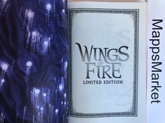 SIGNED The Dragonet Prophecy (Wings of Fire 1) Tui T. Sutherland LIMITED EDITION