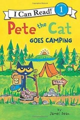 Pete the Cat Goes Camping (I Can Read Level 1) – Paperback By Dean, James – GOOD